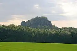 Kleiner Bärenstein od vesnice Weißig