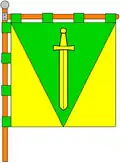 Klevaň – vlajka