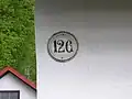 Keramické číslo domu