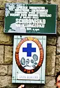Chata Klimczok s odznakem GOPR