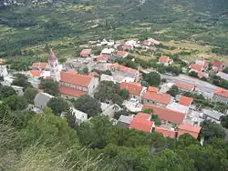 Pohled na Klis z pevnosti