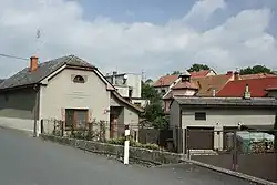 Pohled na domy v Klokočí