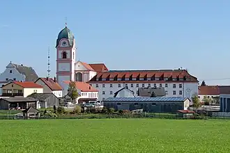 Klášter od jihu