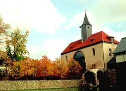 Západní strana bývalého konventního chrámu