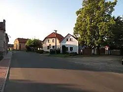Náves v Klučově