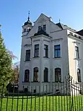 Kované oplocení Klumparovy vily