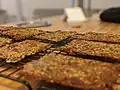Právě upečený knäckebröd