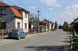 Západní část Kněžice