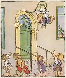 Ilustrace z knihy Smíšek