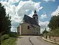 Kostel sv. Anny ze zadního pohledu
