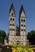 Sv. Kastor, západní průčelí
