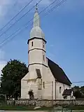 Pohled na kostel od západu