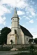 Pohled na kostel