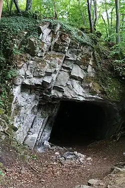 Kodská jeskyně - vchod