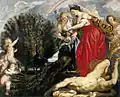 Peter Paul Rubens: Juno a Argus, asi 1610
