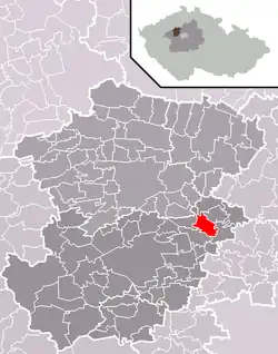 Koleč na mapě