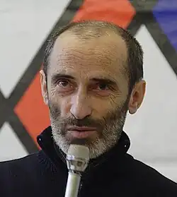 Igor Koller jako host na valné hromadě ČHS