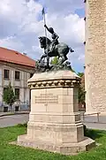 kopie sochy v Kluži