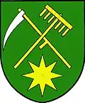 Znak obce Komárov