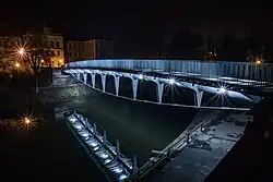 Komenského most přes Labe v Jaroměři