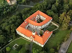 letecký pohled