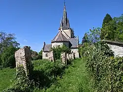Konárovice - kostel Povýšení sv. Kříže (stav duben 2025) (1).jpg