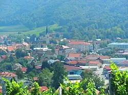 Pohled na Slovenske Konjice