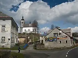 Pohled na obec od kostela