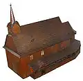 Model kopřivnického kostela