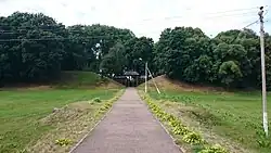 Valy hradu, pobořeného ruským vojskem v 18. století