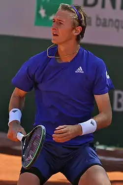 Sebastian Korda na French Open 2021
