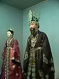 Silla Oblečení krále a královny.