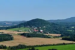 Korecký vrch ze Starého Bernštejna