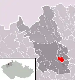 Korozluky na mapě