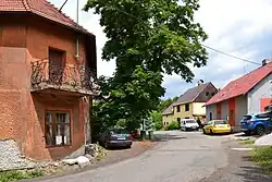 Střed vesnice