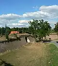 Korunní hradba s branou