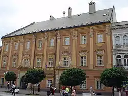 hlavní budova Slovenského technického muzea na Hlavní ulici v Košicích