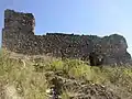 Jižní zeď hradního paláce