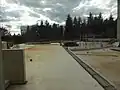 Výstavba kostela v roce 2018