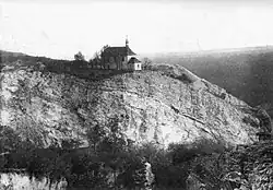 KostelSvProkopa.Daleje.Pred.1945.jpg