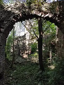 ruiny kostela