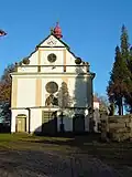 Kostel před rekonstrukcí, průčelí (2005)