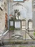 Náhrobek Marie Wentzelové v Mikulášovicích