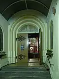 Vstup do kostela