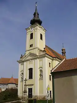 Kostel v Nových Hvězdlicích