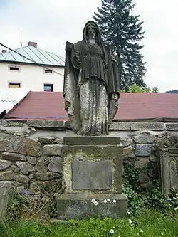 Náhrobek ve Velkém Šenově