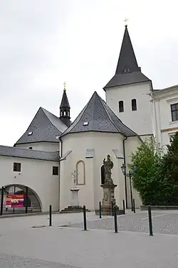 Kostel fryštátského městského hradu