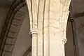 Detail přípory u pilíře
