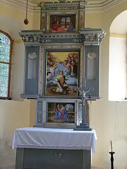 Oltář současný stav