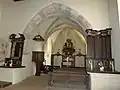 Interiér kostela